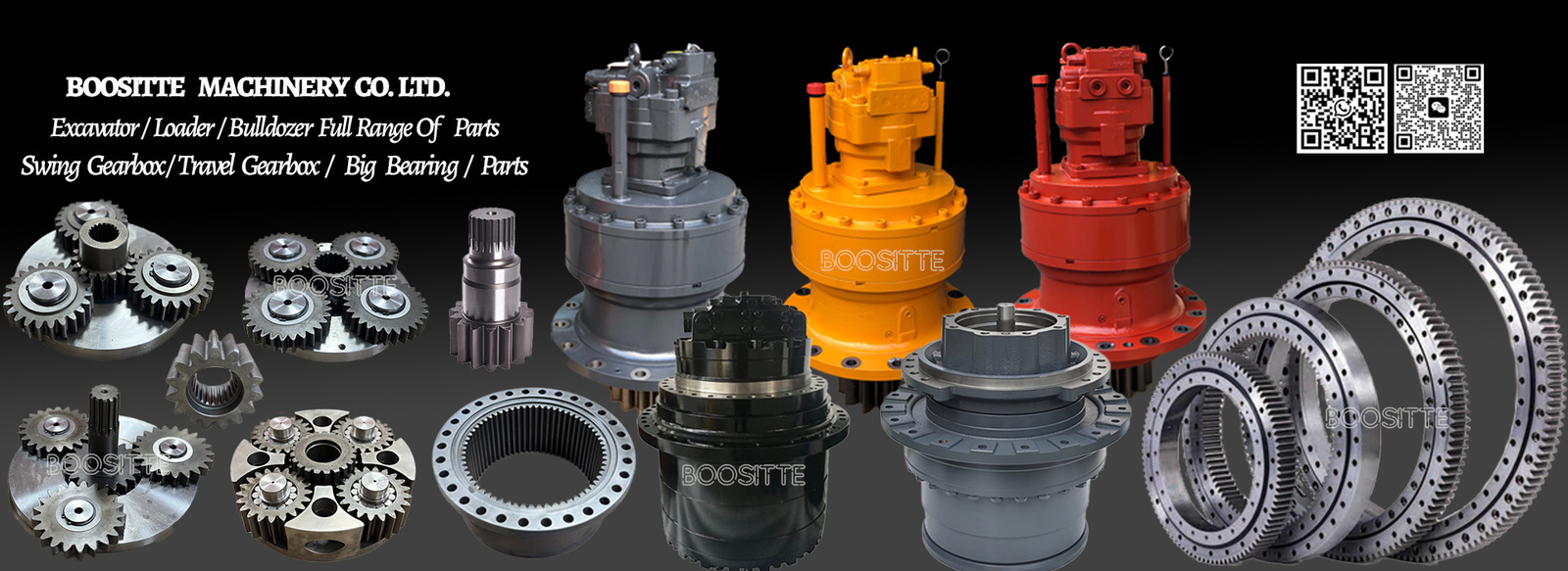 Graafwerktuig Swing Motor